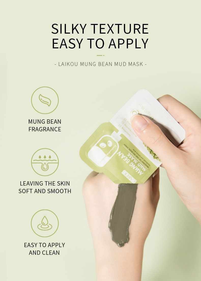 2 Piece Mung Bean Mud Mask