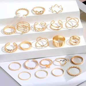 22 piece Finger Ring Set