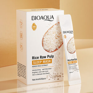 BIOAQUA Rice Raw Pulp Sleep Mask-2 piece